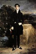 Eugene Delacroix Portrat des Baron Schwiter oil
